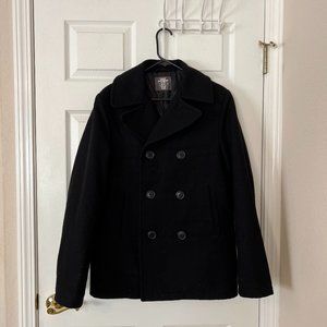 Mens Wool Peacoat